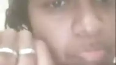 Cute Tamil Girl Showing Boobs and Pussy