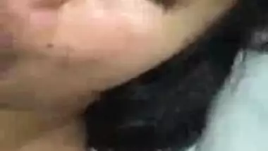 Telugu girl cock licking mms with young cousin