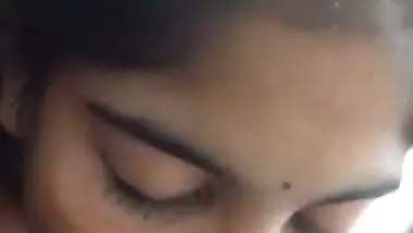 Tattooed girl jerking dick and viral Indian blowjob