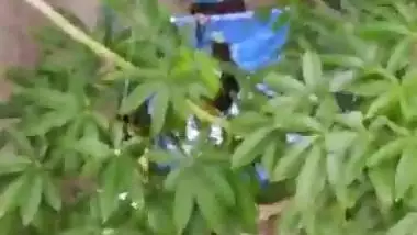 Desi bhabi outdoor bath
