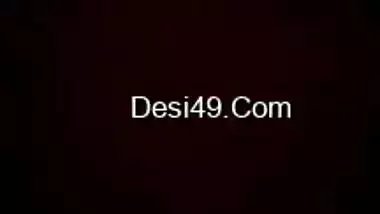 Single Desi woman thinks the porn video will cheer her up a little bit