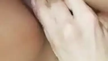 Skinny hairy Korean girl tries a 33cm dildo and fails. She tried hard but it’s just too big