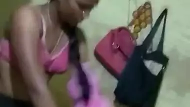 Desi girl dress change