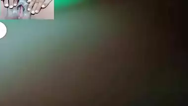 Today Exclusive- Horny Boudi Showing Her Boobs And Pussy On Video Call Part 1