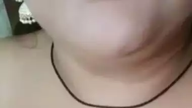 Mature Bhabhi showing her big round boobs