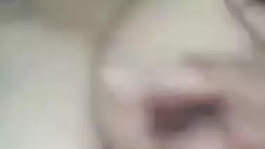 Big Boob Desi Girl Sucking Her Boobies