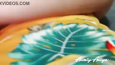 Horny Indian Aunty Showing her Big Boobs and Masturbating her Hairy Pussy on Camera - Indian XXX Video