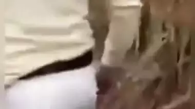 Lover couple was doing Mangal in the jungle, village people caught both of them