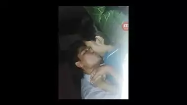 Village college teen’s hot kissing session