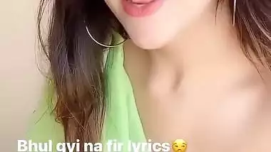 Beautiful girl live show app video 3