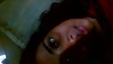Cute and slim South Indian girl masturbates