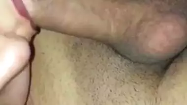 Amateur Indian Hot Wife Homemade Blowjob