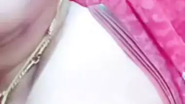 Cheating bhabhi shows boobs and pussy to secret lover