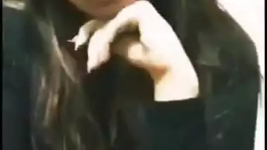 Cute Chubby GF Started off with Teasing her Soft Ass Ended up Playing with her Boobs