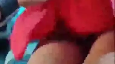 Desi Beautiful Cute Shy Girl Pussy Captured Inside Car