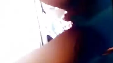 Indian girl using dildo and cum