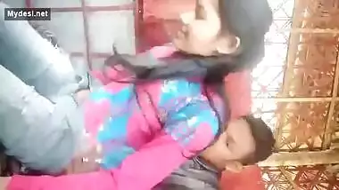 Outdoor painful fucking