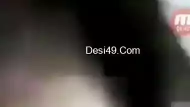 Today Exclusive- Sexy Desi Girl Showing Her Big Boobs