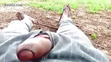 Bhabi Footjob & Hard Ride in Farm