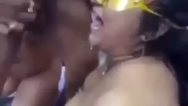 Couples swap their partners in Indian group sex