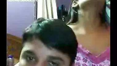 Pune big boobs wife gives sensual blowjob on cam