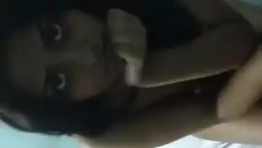 Desi college lovers in hotel room