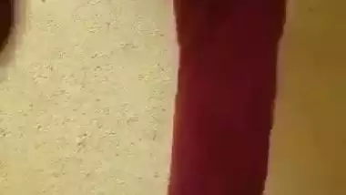 Desi nude girl strips and shoots her nude MMS for her lover