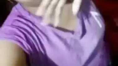 Cute Girl Showing Her Boobs on video Call