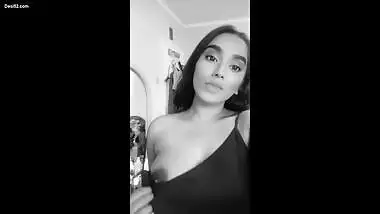 Cute NRI Girl Showing Boobs