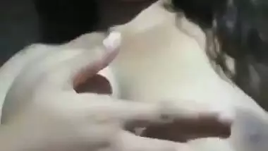 Buttery pussy and big boobs of desi slut