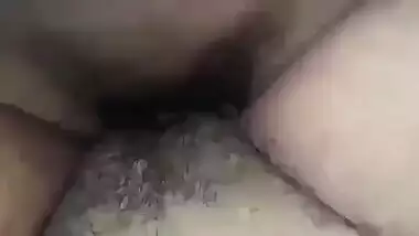 Cute young girl fucking with clear talking