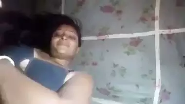 Bangla wife IMO sex video call to her secret boyfriend
