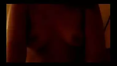 Sexy Indian college lesbian babes vehement cutie on gal sex act!