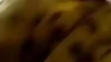 Young girl showing to lover