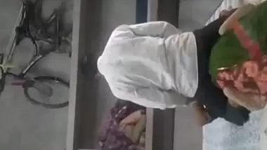 Mature bhabhi pussy fucking by money lender caught on cam
