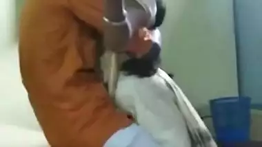 Naughty Young Couple Enjoying in Class & Friends Recording Video