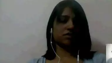 Indian girl caught naked on Skype chatting with...