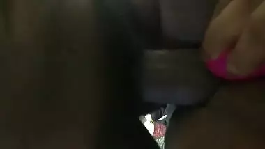 Girl in Interracial relationship get cummed all over after cumming