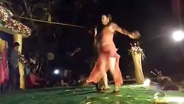 Desi boobs press kiss stage dance naked tits