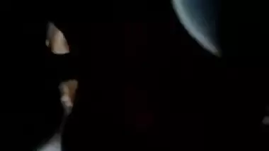 Sexy Indian teen sucks and rides horny guy in bed.