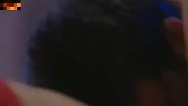 Indian beautiful milf stepmom seduced by neighbour stepson infront of step father massage her big tits and fucked doggy style anal creampie real Hindi