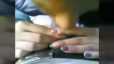 Sexy Indian School Teacher Hot BJ In Car