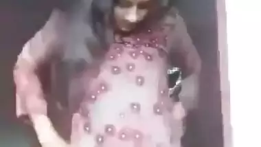 Beautiful Sexy Shy Slim Girl Showing